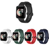 Microcase Xiaomi Mi Watch Lite KY38 Kırmızı Silikon Kordon Kayış