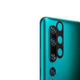 Microcase Xiaomi Mi10 Kamera Lensi İçin Metal Koruma Halkası Kapalı Tasarım - Siyah
