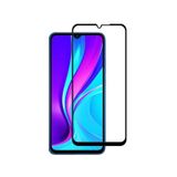 Microcase Xiaomi Poco C31 Tam Kaplayan Çerçeveli Tempered Ekran Koruyucu - Siyah