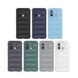 Microcase Xiaomi Poco C55 / Redmi 12C / Redmi 11A Miami Serisi Darbeye Dayanıklı Silikon Kılıf - AL3420 (Koyu Gri)