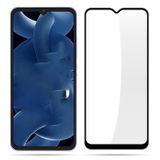 Microcase Xiaomi Poco C55/Redmi 12C/Redmi 11A Tam Kaplayan Çerçeveli Tempered Ekran Koruyucu - AL3276