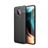 Microcase Xiaomi Poco F2 Pro Leather Tpu Silikon Kılıf - Siyah