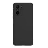 Microcase Xiaomi Poco F3 Elektrocase Serisi Kamera Korumalı Silikon Kılıf - Siyah