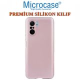 Microcase Xiaomi Poco F3 Premium Matte Silikon Kılıf - Rose Gold