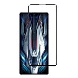 Microcase Xiaomi Poco F4 GT 5G Tam Kaplayan Çerçeveli Tempered Ekran Koruyucu - Siyah