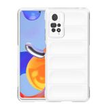 Microcase Xiaomi Poco M4 Pro 5G Miami Serisi Darbeye Dayanıklı Silikon Kılıf - Beyaz