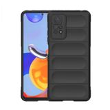 Microcase Xiaomi Poco M4 Pro 5G Miami Serisi Darbeye Dayanıklı Silikon Kılıf - Siyah