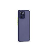 Microcase Xiaomi Poco X3 Gt London Serisi Darbeye Dayanıklı Kılıf - Buzlu Mavi