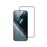 Microcase Xiaomi Poco X8 Pro Max 5G / Redmi Turbo 5 Max 5G ile uyumlu Tam Kaplayan Çerçeveli Tempered Ekran Koruyucu -AL3276
