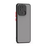 Microcase Xiaomi Redmi 10C London Serisi Darbeye Dayanıklı Kılıf - Buzlu Siyah