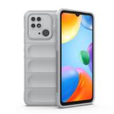 Microcase Xiaomi Redmi 10C Miami Serisi Darbeye Dayanıklı Silikon Kılıf - Açık Gri