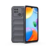 Microcase Xiaomi Redmi 10C Miami Serisi Darbeye Dayanıklı Silikon Kılıf - Koyu Gri