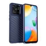 Microcase Xiaomi Redmi 10C Thunder Serisi Darbeye Dayanıklı Silikon Kılıf - Mavi