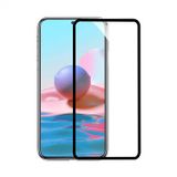 Microcase Xiaomi Redmi 12 4G Tam Kaplayan Çerçeveli Tempered Ekran Koruyucu - Siyah AL3276