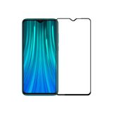 Microcase Xiaomi Redmi 9 Tam Kaplayan Çerçeveli Tempered Ekran Koruyucu - Mat Siyah
