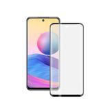 Microcase Xiaomi Redmi Note 10T 5G Tam Kaplayan Çerçeveli Tempered Ekran Koruyucu - Siyah