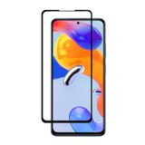 Microcase Xiaomi Redmi Note 11 Pro 5G Global 2022 Tam Kaplayan Cam Koruma - Siyah