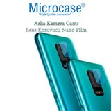 Microcase Xiaomi Redmi Note 9 Pro - Note 9S - Note 9 Max Kamera Camı Lens Koruyucu Nano Esnek Film