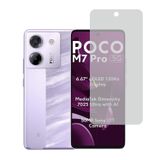 Microcase Xiaomi Redmi Poco M7 Pro 5G Tam Kaplayan Çerçeveli Tempered Ekran Koruyucu -AL3276