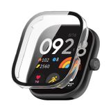Microcase Xiaomi Redmi Watch 4 Ekran Korumalı Sert Rubber Kılıf - AL3173 (Şeffaf)
