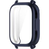 Microcase Xiaomi Redmi Watch 5 Active Için Önü Kapalı Silikon Kılıf - AL3173 - Koyu Lacivert
