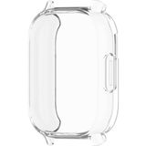Microcase Xiaomi Redmi Watch 5 Lite için Önü Kapalı Silikon Kılıf - AL3173 (ŞEFFAF)