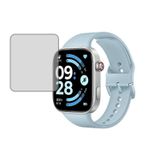 Microcase Xiaomi Redmi Watch 6 için Tam Kaplayan Kavisli Ekran Koruyucu 3D Pet Film - Siyah AL3385