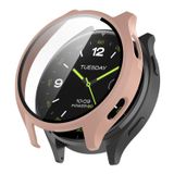 Microcase Xiaomi Watch 2 Ekran Korumalı Sert Rubber Kılıf - AL3173 (Pembe)