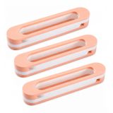 Microcase Yapışkanlı Ayakkabı Sandalet Terlik Askılığı Havlu Rafı 3 Adet AL5721 (Pembe)