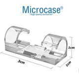 Microcase Yapışkanlı Kablo Sabitleyici Düzenleyici Çok Amaçlı Kablo Toparlayıcı Klips SET-AL4551 20 Adet - Beyaz