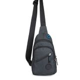 Microcase YB Collection Unisex Kulaklık Çıkışlı Çapraz Göğüs Sırt Çantası - Füme AL3631