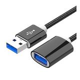 Microcase Yüksek Hızlı USB 3.0 Örgülü Uzatma Kablosu - 50 cm AL2865