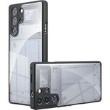 Microcase Zte Nubia Red Magic 10 Pro / Zte Nubia Red Magic 10 Pro Plus ile Uyumlu Arka Şeffaf Tasarım Lüx Kılıf - AL5124