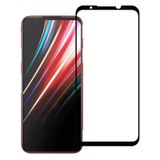 Microcase Zte Nubia Red Magic 5g Tam Kaplayan Çerçeveli Tempered Ekran Koruyucu - Siyah