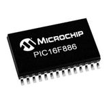 Microchip PIC16F886 I/SO SMD SOIC-28 8-Bit 20 MHz Mikrodenetleyici