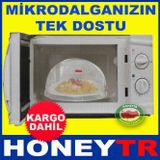 MİCRODALGA FIRIN İÇİN GÜVENLİ GIDA KORUMA KAPAĞI