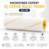 Microfiber Expert Saten İç Cephe Rulo (Microfiber Rulo Yedek 20 Cm)