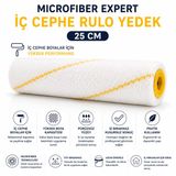 Microfiber Expert Saten İç Cephe Yedek Rulo 25 Cm