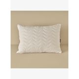 Microfiber Kapitoneli Yastık Alezi Beyaz (50x70 cm) Beyaz