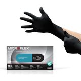 Microflex Serisi, Tek Kullanımlık Eldiven, Nitril, Lateks ve Tozsuz, Gıda Sertifikalı, Kimyasal - Çok Renkli