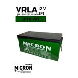 Micron 12v 200 Ah Japon Teknoloji Vrla Jel Akü Akü Batarya, Pil
