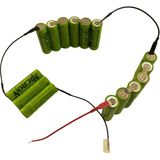 Micron Arçelik K 6130 6124 Beko Bkk 1418 Uyumlu Şarjlı Süpürge Pil Grubu 1800 Pilden - 1 Adet