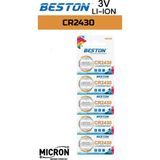 Micron CR2430 3V Lityum Düğme Pil – Lithium Tek Kullanımlık Pil