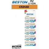Micron CR2450 3V Lityum Düğme Pil – Lithium Tek Kullanımlık Pil