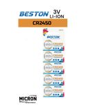 Micron CR2450 3V Lityum Düğme Pil – Lithium Tek Kullanımlık Pil