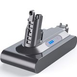 Micron Dyson Sv12 V10 ile Uyumlu Li-İon Muadil Süpürge Pili Batarya Dyson Cyclone V10/V10l/V10 Absolute/206340/969352-02/SV12 El Tipi 3000 Mah Yüksek Kapasite Sv10