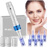 Microneedling Derma Kalem Dr.pen Ultima A6, Dermapen Kiti Cilt Bakımı Için - 6 Paket Kartuş - (6