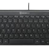 Micropack K2208-STL Siyah Portatif Kablolu Türkçe Q Klavye