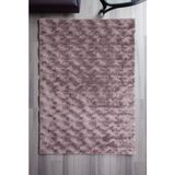 Micropost Halı, Gri, 80 x 150 cm, Tüylü, Kaymaz Tabanlı, Yıkanabilir, Salon ve Banyo için Yumuşak Halı