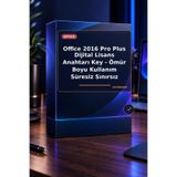 MICROSOFT Office 2016 Pro Plus Dijital Lisans Anahtarı Key - Ömür Boyu Kullanım Süresiz Sınırsız